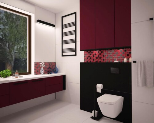 Spokój i harmonia – neutralne barwy pościeli jako idealne dopełnienie dla wyrazistej, zielonej ściany. Zbliżenie na łóżko z beżową narzutą, stojące na tle ściany w kolorze butelkowej zieleni.